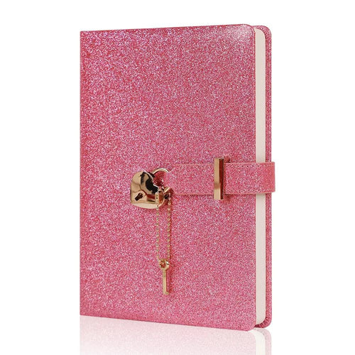 A5 Notebook with Lock & Key