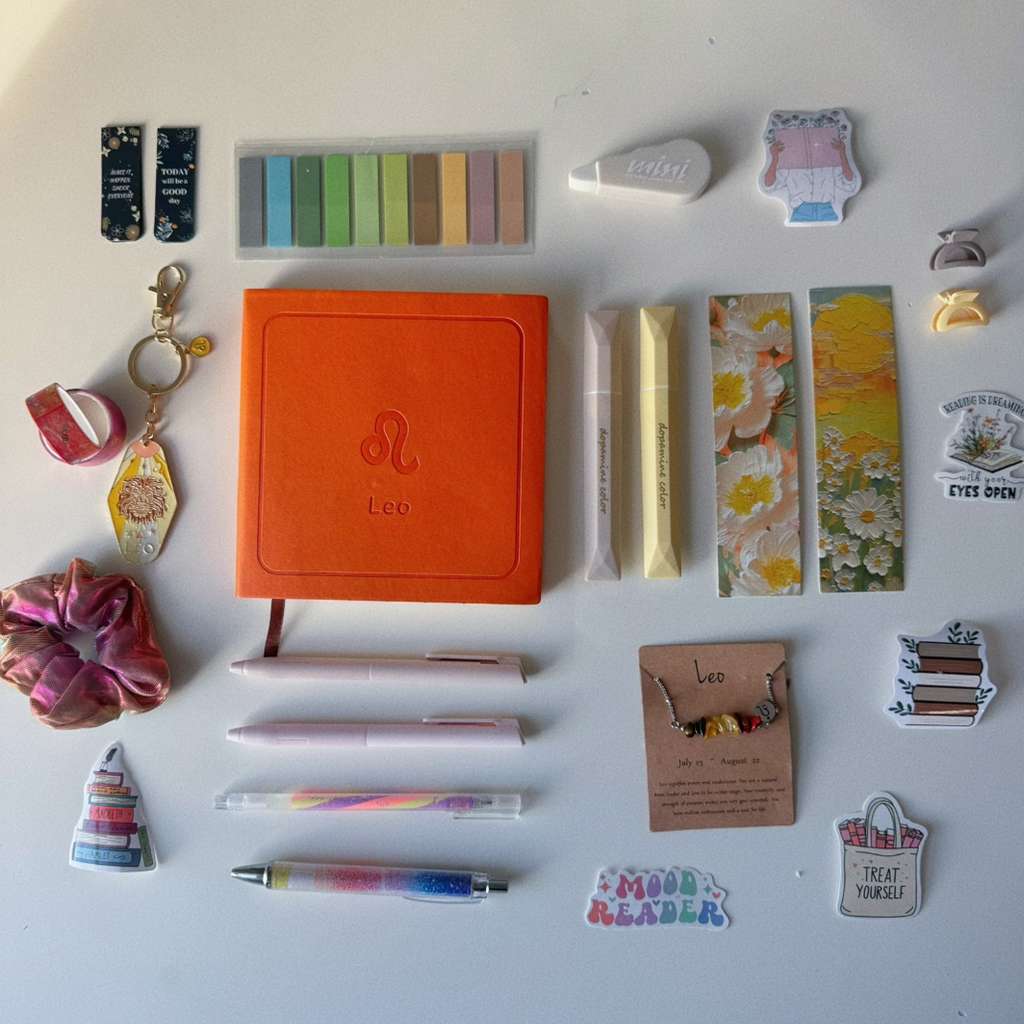 Zodiac Bookish Bundle Leo/16 Items and 2 gifts