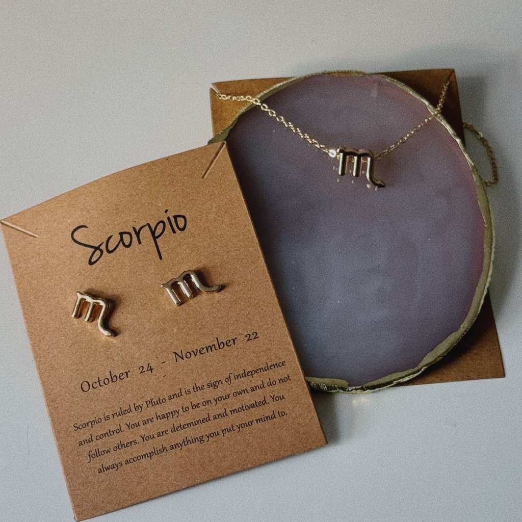 Celestial Gold: Your Personal Zodiac Talisman Set