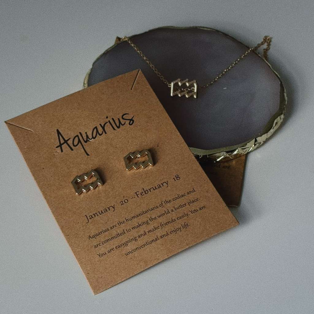 Celestial Gold: Your Personal Zodiac Talisman Set