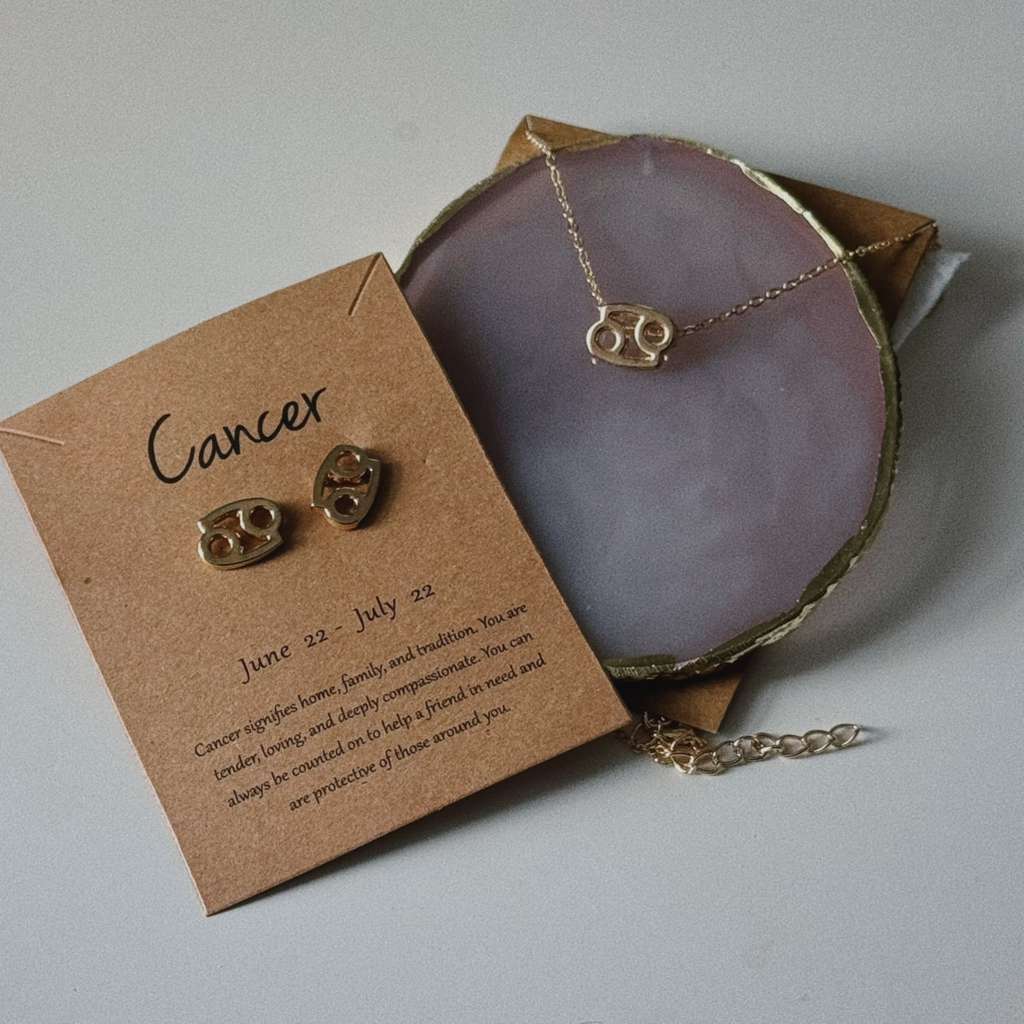 Celestial Gold: Your Personal Zodiac Talisman Set