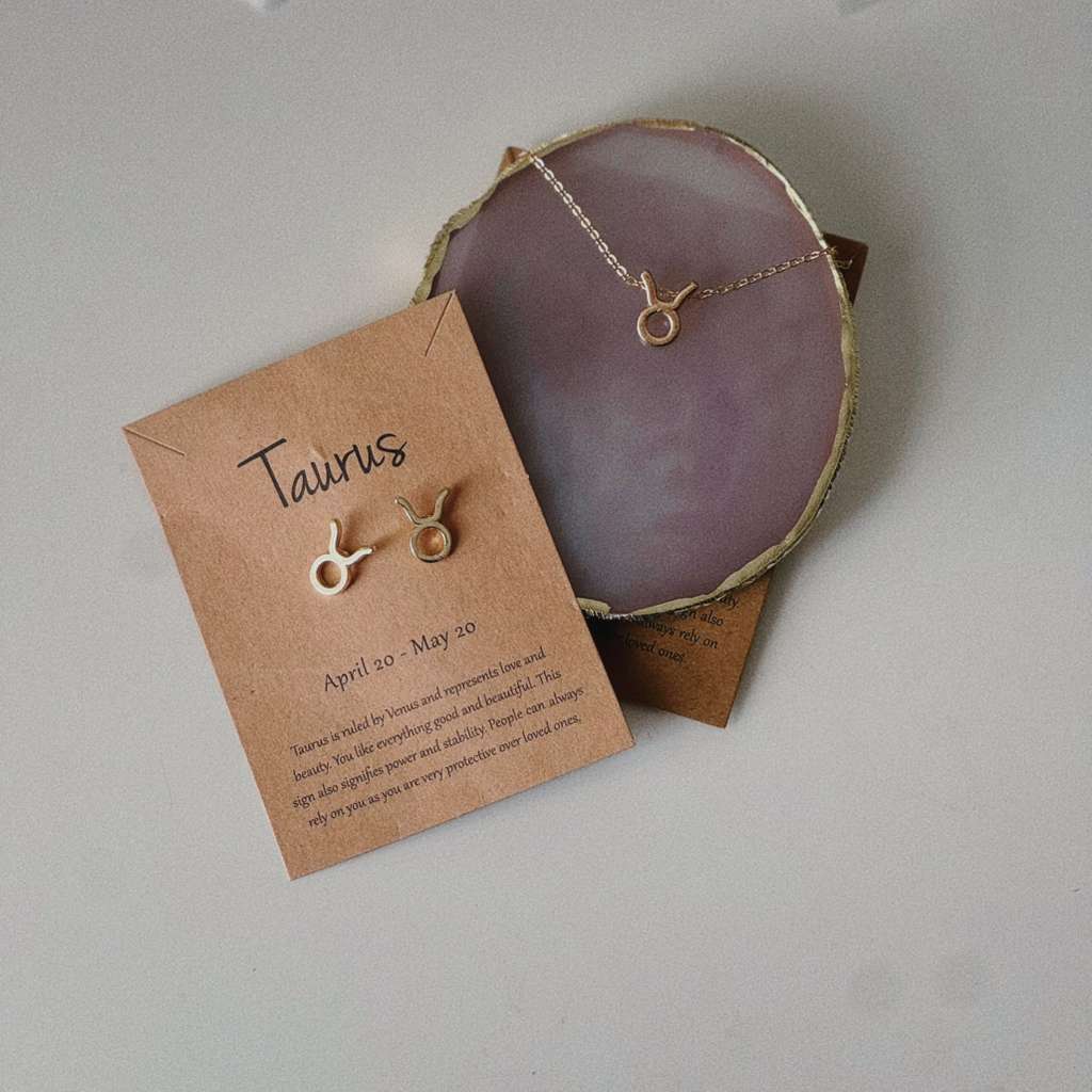 Celestial Gold: Your Personal Zodiac Talisman Set