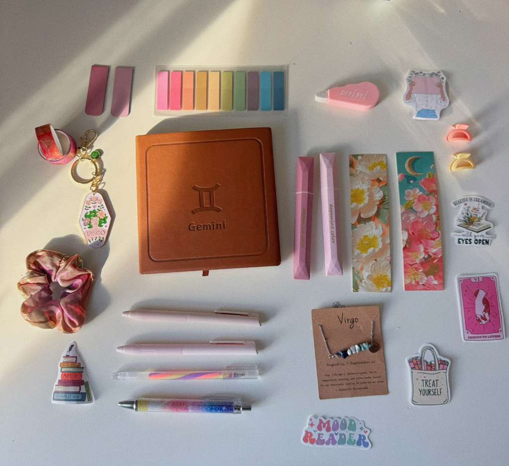Zodiac Bookish Bundle Gemini/16 Items and 2 Gifts