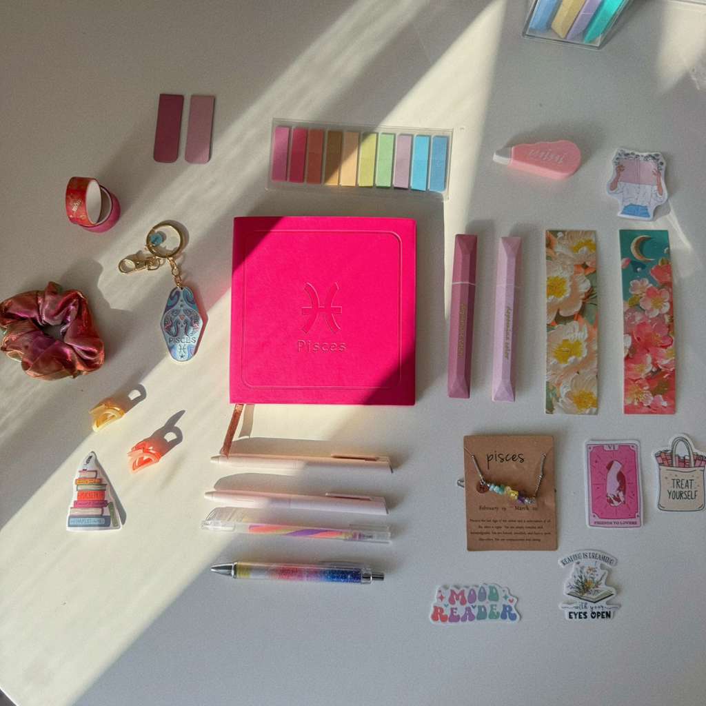 Zodiac Bookish Bundle Pisces/16 Items and 2 gift