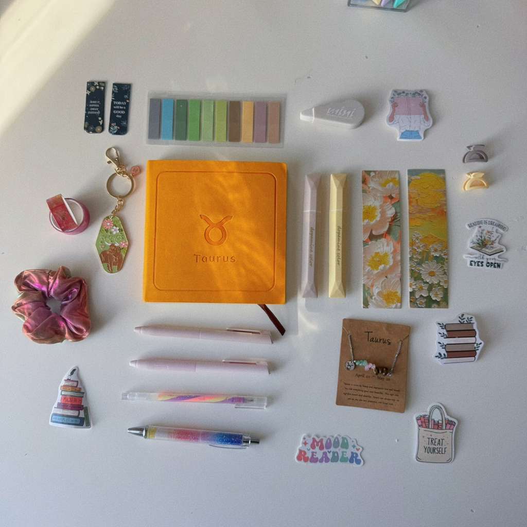 Zodiac Bookish Bundle Taurus/16 Items and 2 Gifts